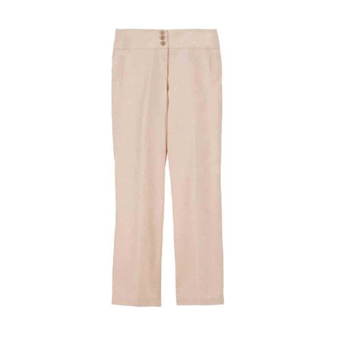 Pantalón casual para dama Abito beige cabiz