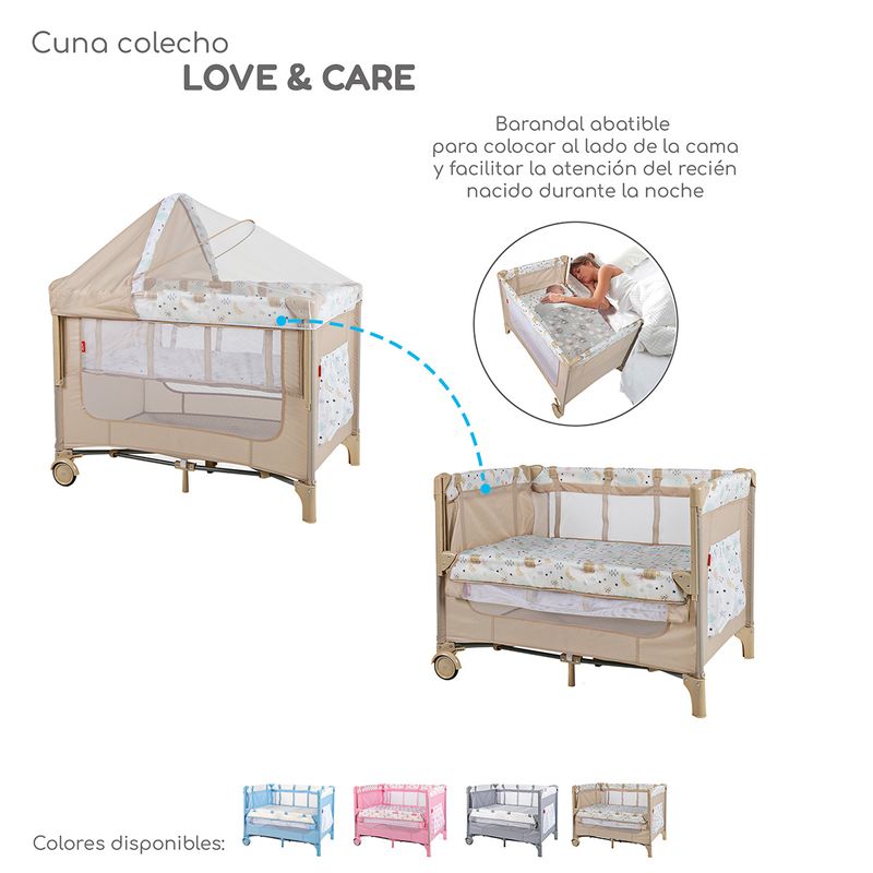 Cuna Colecho Love - Care beige-1.jpg