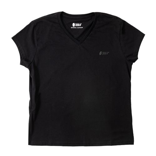 Playera casual para jovencita Oggi Jeans negro basica cv