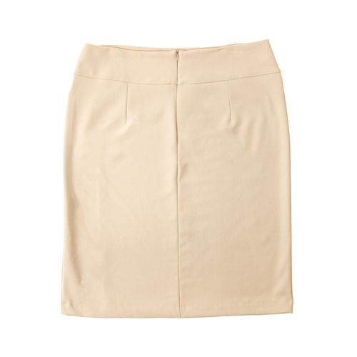 Falda formal para dama Sophia beige 1110