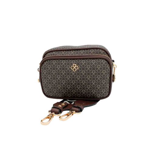 Bolso crossbody para dama Jaime Ibiza café JI 2522