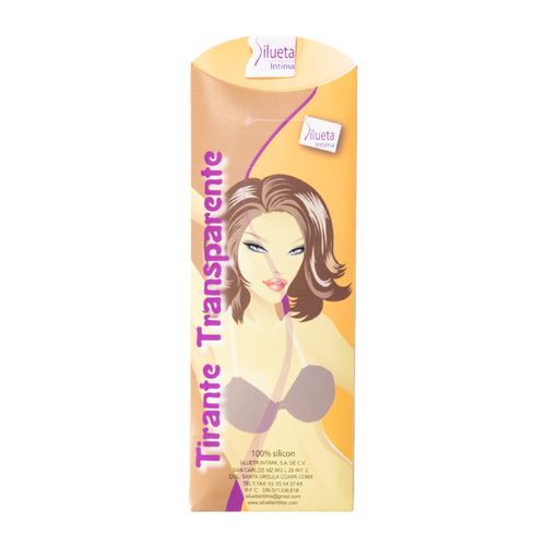 Tirantes de brassiere para dama Stile Giovane transparente sisg-501