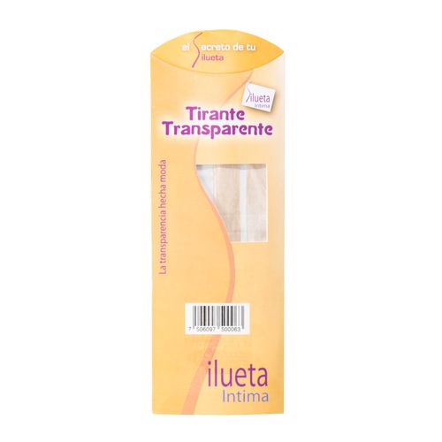 Tirantes de brassiere para dama Stile Giovane transparente sisg-501