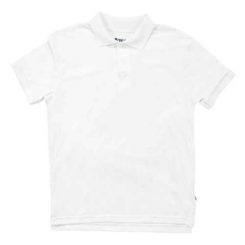 Playera tipo polo Oggi Jeans blanco para joven pl polo
