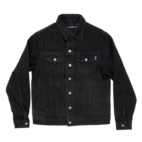 Chamarra de mezclilla para joven Oggi Jeans negro negra