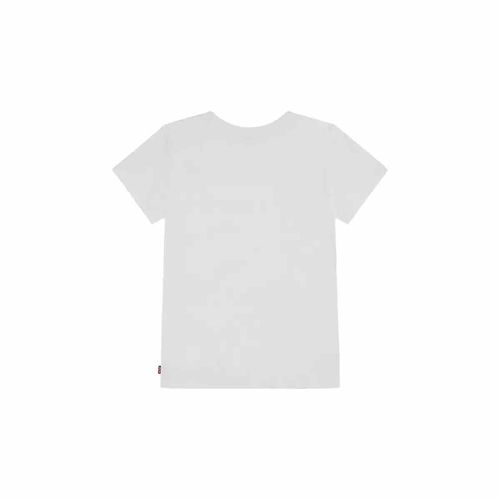 Playera casual para niña Levis blanco 31k825