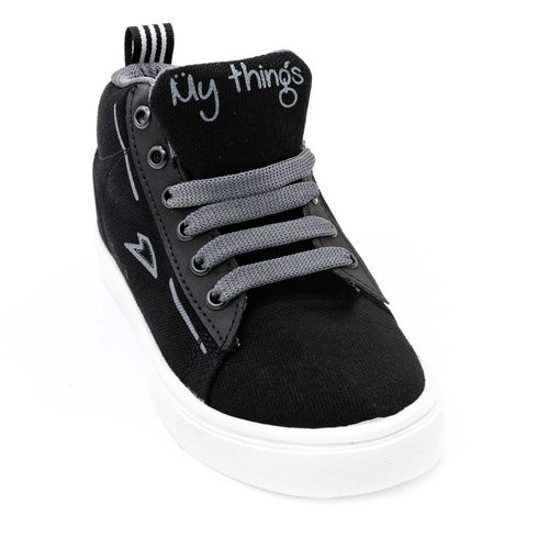 Tenis casual para niño My Things negro 150-N