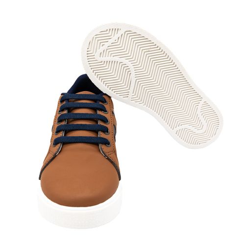 Tenis casual para niño My Things café 371