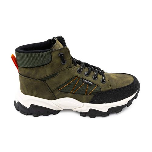 Bota casual para niño Yuyin verde 24261