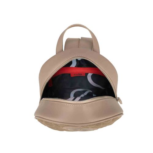 Bolso backpack para dama Cloe beige 3BLNO24489BEI