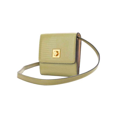 Cartera flap mediana Cloe verde 1BICO24569OLI