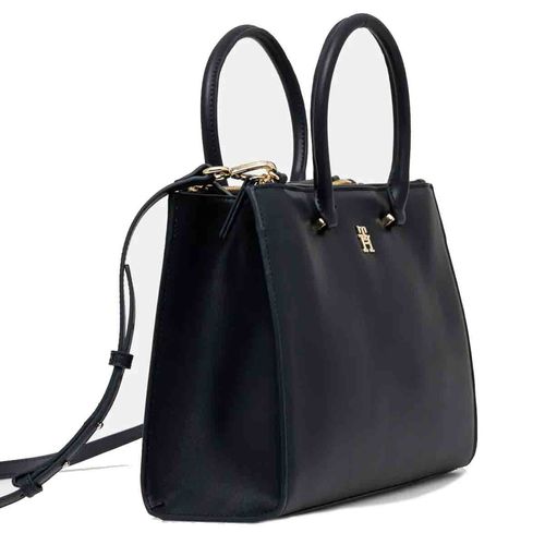 Bolso tote bag para dama Tommy Hilfiger azul AW0AW16887-DW6