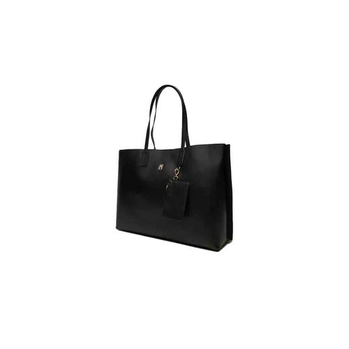 Bolso tote bag para dama Tommy Hilfiger negro AW0AW16904-BDS