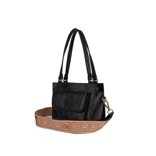 Bolso satchel para dama Cloe negro 3BLNV24947NEG