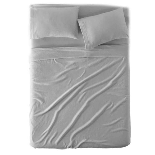 Juego de sábanas king size Vianney gris 24725