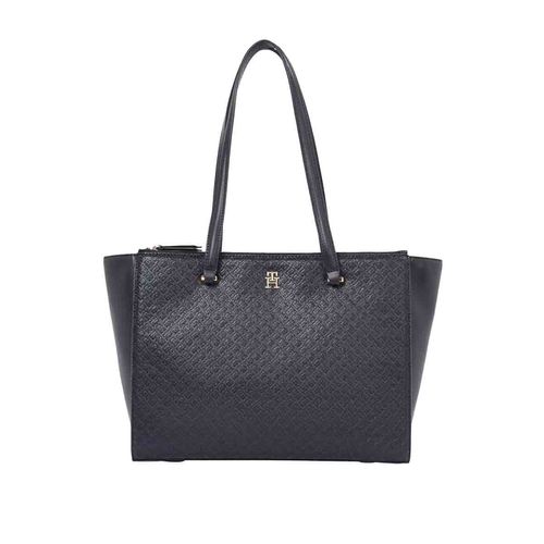 Bolso tote bag para dama Tommy Hilfiger azul AW0AW16948-DW6