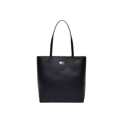 Bolso tote bag para dama Tommy Hilfiger negro AW0AW16969-BDS