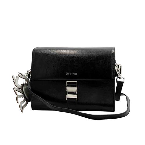 Bolso shoulder bag para dama Crabtree negro E3646