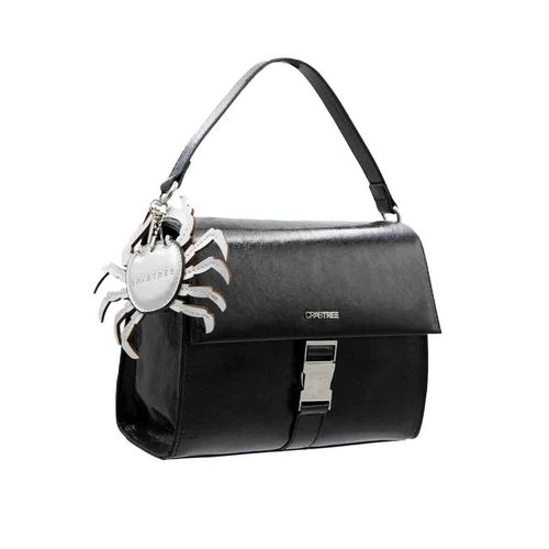 Bolso shoulder bag para dama Crabtree negro E3646