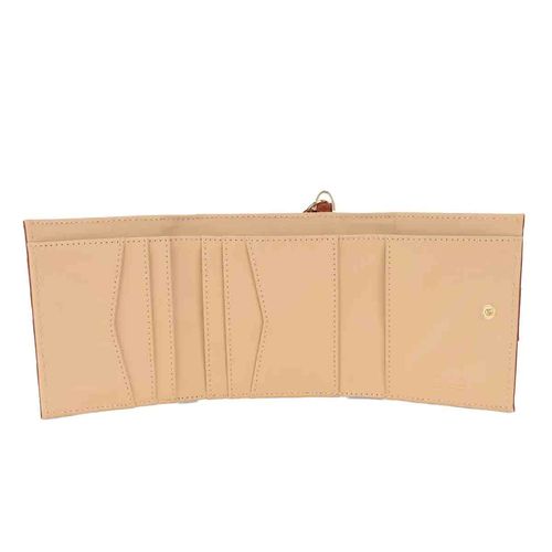 Cartera flap para dama Cloe naranja 2BICI24684NAR