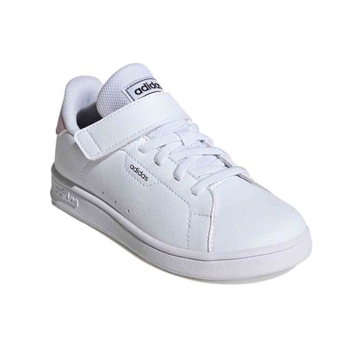 Tenis casual para niña Adidas blanco JQ2380