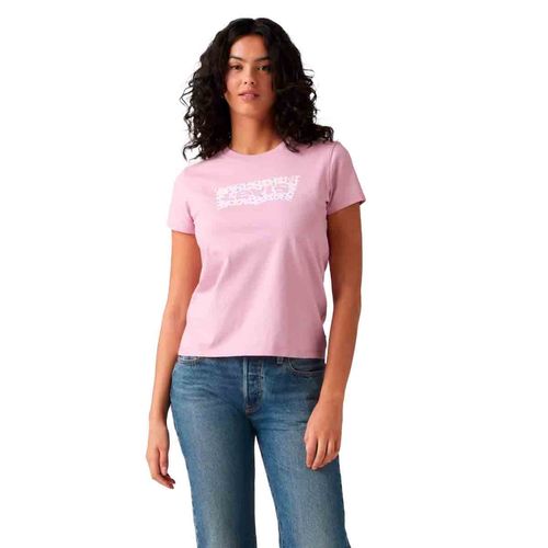 Playera casual para jovencita Levis rosa 17369-3006