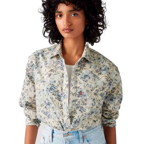 Blusa camisera Levis multicolor para dama a7244-0051