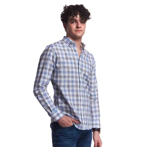 Camisa casual para joven Authentic Lyon multicolor 213356-002