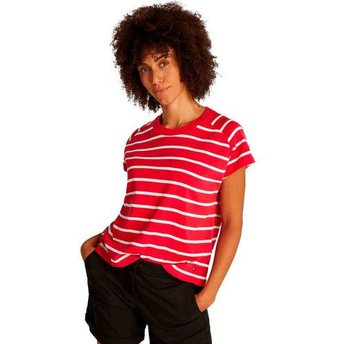 Playera casual para dama Tommy Hilfiger rojo ww0ww44544