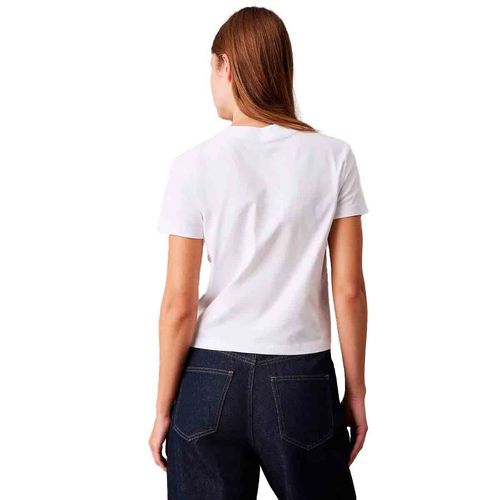 Playera casual para dama Calvin Klein blanco j20j224984