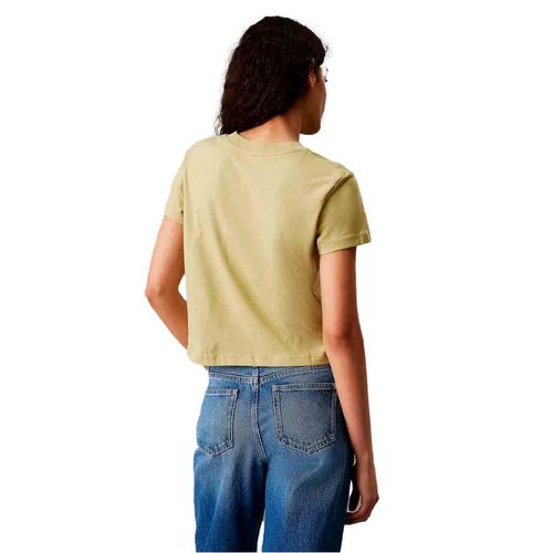 Playera casual para dama Calvin Klein verde j20j224984
