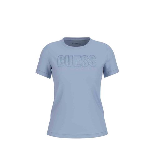 Playera Guess azul para dama w5gi14j1314
