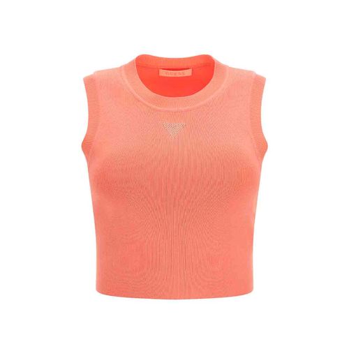 Blusa casual para dama Guess rosa w4gz34z3f40