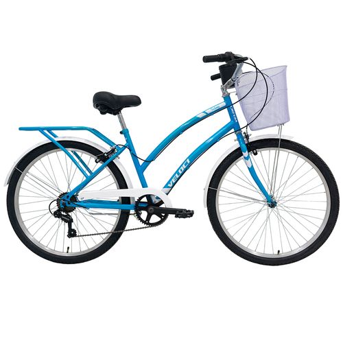 Bicicleta urbana Veloci r26 azul sidney city