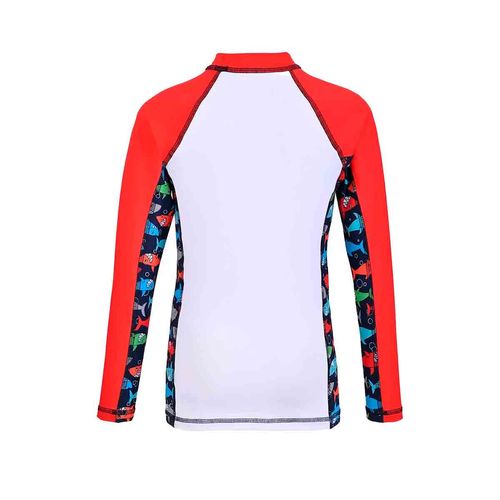 Playera para niño Fullsand blanco nowtg14
