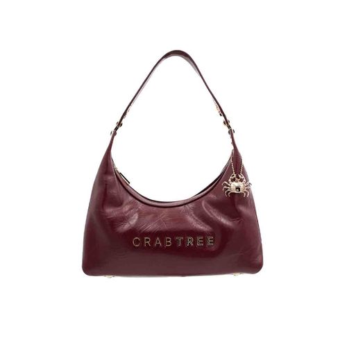 Bolso shoulder bag para dama Crabtree tinto E3654