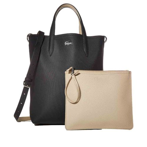 Bolso shopping bag para dama Lacoste negro NF2991AA