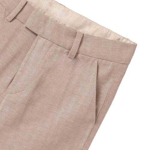 Pantalón casual para joven Nuku Tavake café 6524