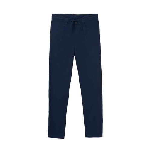 Pantalón casual para joven Nuku Tavake marino 6525
