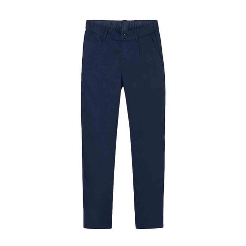 Pantalón casual para joven Nuku Tavake marino 6523