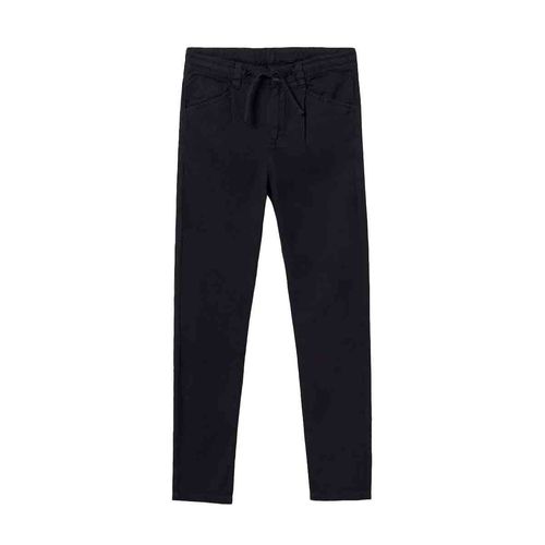 Pantalón casual para joven Nuku Tavake negro 6525