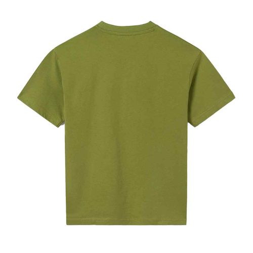 Playera casual para joven Nuku Tavake verde 6017