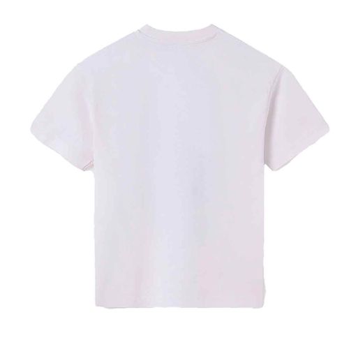 Playera casual para joven Nuku Tavake blanco 6006
