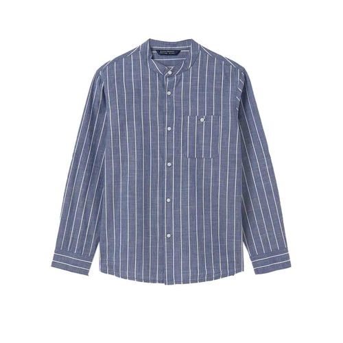 Camisa casual para joven Nuku Tavake marino 6141