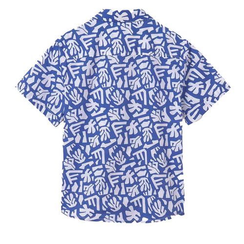 Camisa casual para joven Nuku Tavake azul 6138