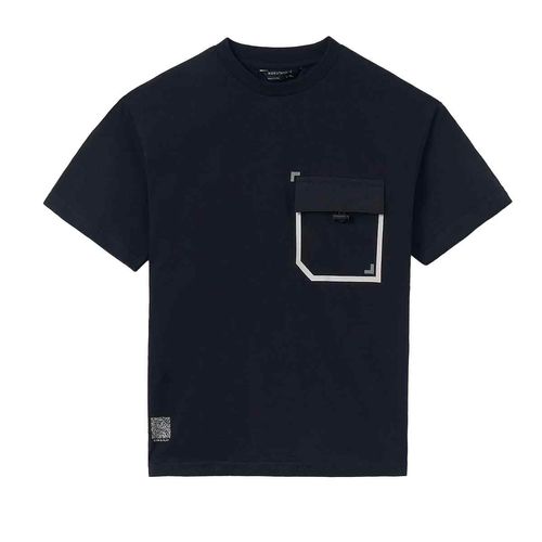 Playera casual para joven Nuku Tavake negro 6012
