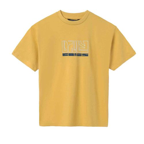 Playera casual para joven Nuku Tavake amarillo 840