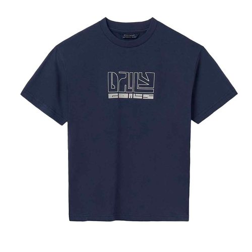 Playera casual para joven Nuku Tavake marino 840