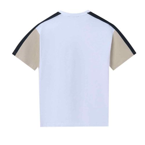 Playera casual para joven Nuku Tavake blanco 6015