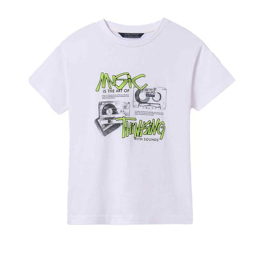 Playera casual para joven Nuku Tavake multicolor 6018